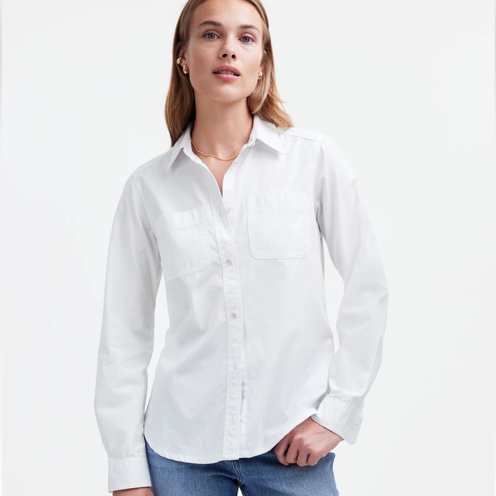 Madewell Shrunken Button up shirt